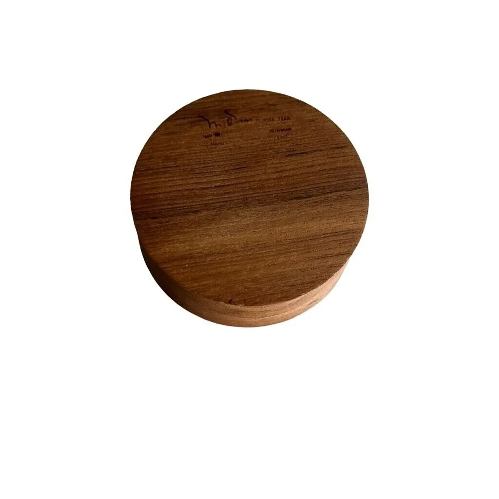 Handcrafted Burma Teak Wood Bowl 4